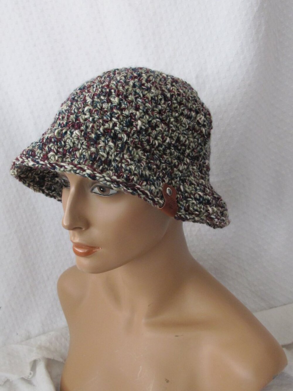 Handmade Cotton Blend Bucket Hat